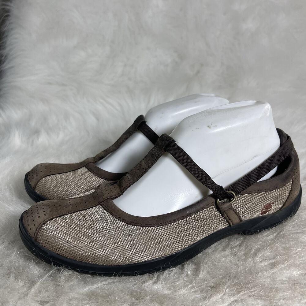 Timberland Earthkeepers Mary Jane Shoes Women’s US 9 Brown Comfort Flats